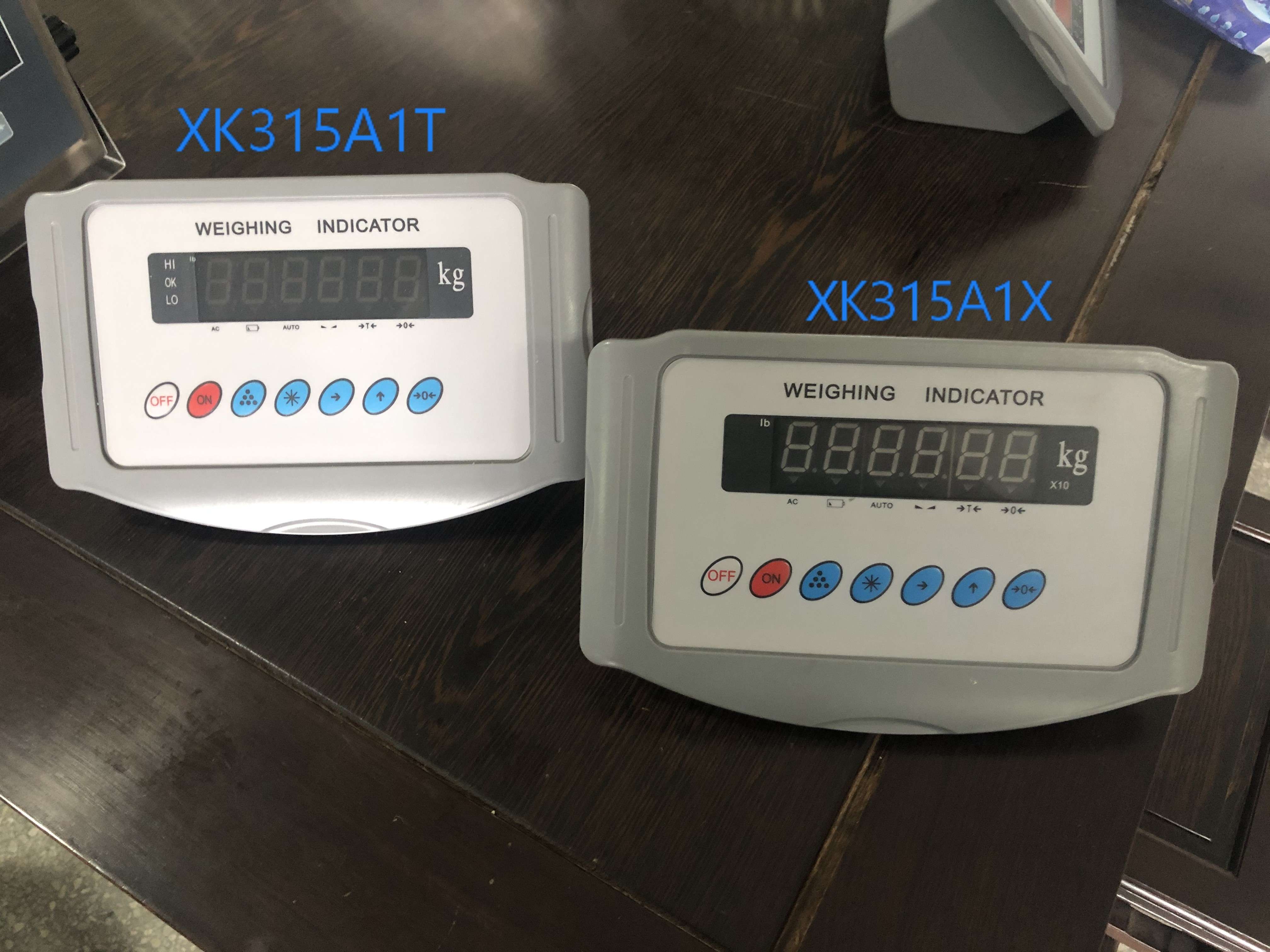 SANTWELL - XK315A1X CARBAJE DE PLÁSCO Escala de peso USB Indicadores de peso digital Indicador de indicadores para escala de forma plana 11