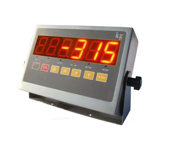 Santwell - XK315A1-7 Indicatore di pesatura Indicatore della scala USB Indicatore LED indicatore di pesatura indicatore per scala a forma piatta 1