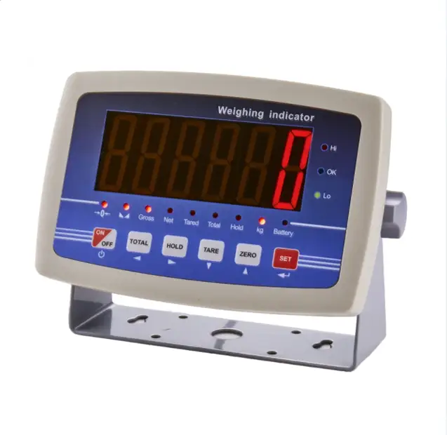 Santwell - Fabrication d'usine Divers l'indicateur de pesée LCD LCD pour l'échelle du banc LP7553 pour l'échelle Flatform 1