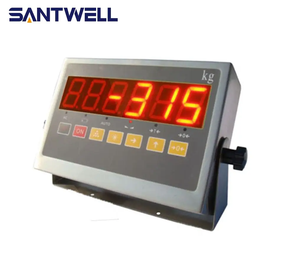 SANTWELL -XK315A1-7 전자 USB/Wi -Fi 플랫폼 스케일 동물 계량 무게 계량 지표 표시기 평면 규모 1