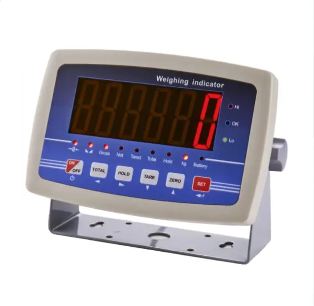 SANTWELL - 6 chiffres de 50 mm LED ou LCD Fabricant Digital Platform Promotion Promotion Indicateur de pesée pour l'échelle Flatform 1