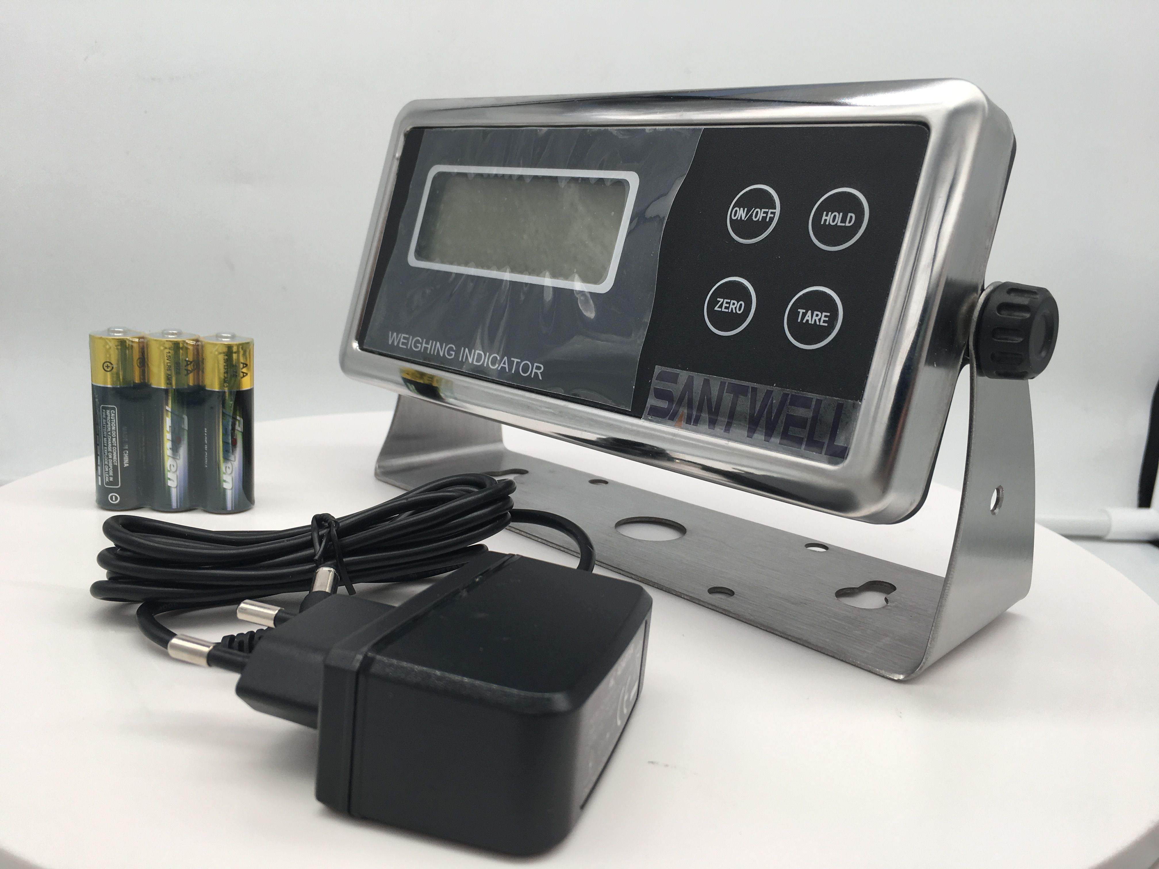 SANTWELL - DC 3.3 V Escala de piso eléctrico Indicador digital Pesaje Bench Bench PET Escala LP7515 Indicador para escala de forma plana 11