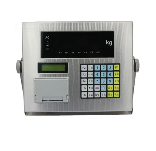 Santwell - Indicateur de pesée à l'échelle indicateur de l'échelle de pesée numérique avec interface USB RS232 / RS485 LP7581 Indicateur pour l'échelle du camion 1