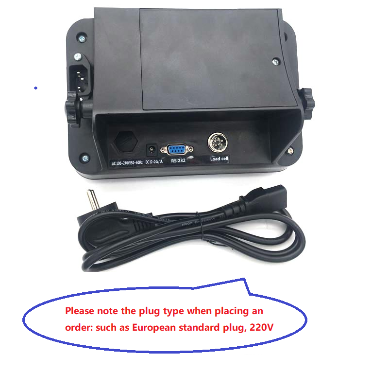 Santwell - LCD LED display with RS23 connection shear beam load cell used weight animal scale meter weighing indicator TOP scale 21