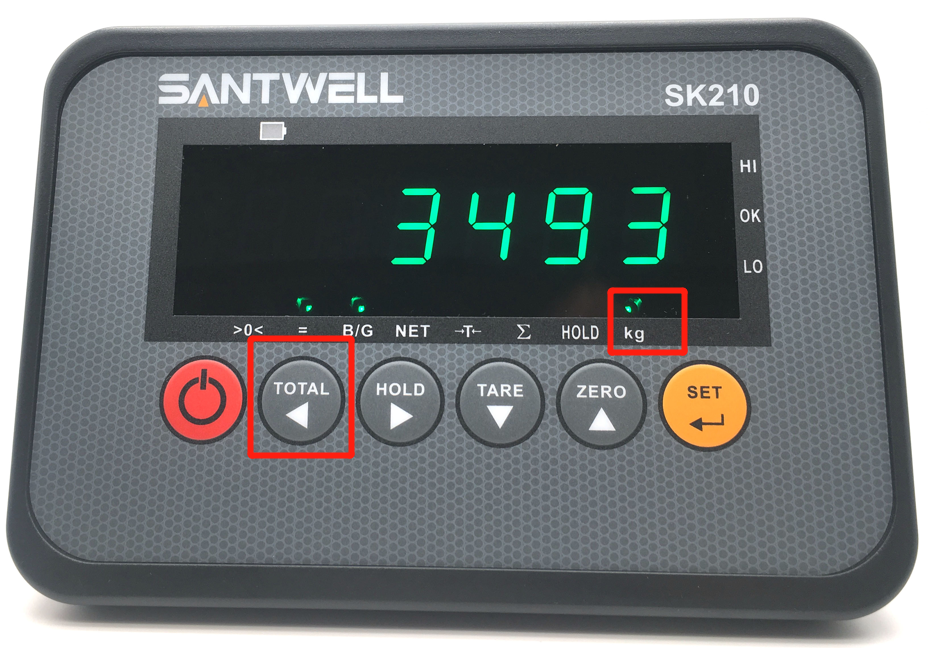 Santwell - LCD LED display with RS23 connection shear beam load cell used weight animal scale meter weighing indicator TOP scale 12