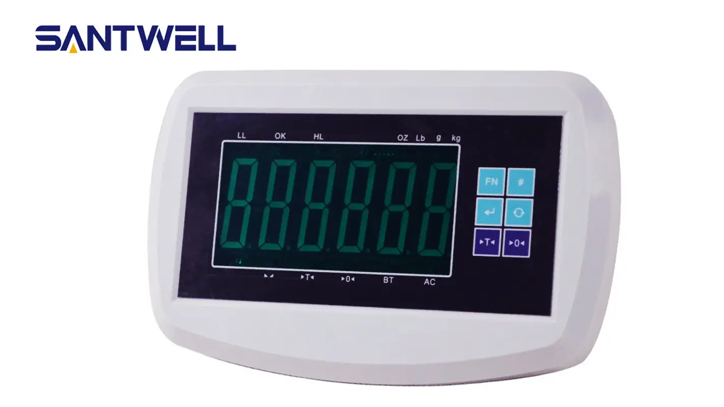 Indicateur de pesée B20 pour les échelles de sol Santwell 1