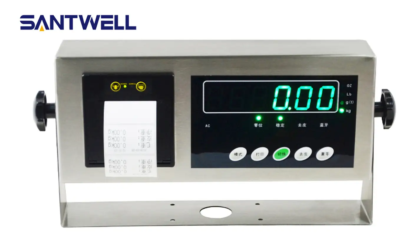 B19p avec indicateur de pesée d'imprimante Santwell 1