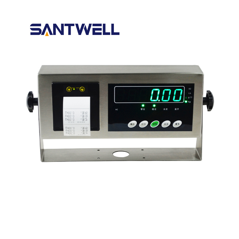 B19p con indicador de pesaje de impresora Santwell 10