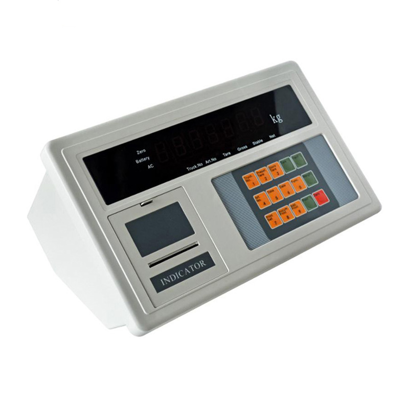 Escala de camión Z9-P con indicador de pesaje de impresora Santwell 11