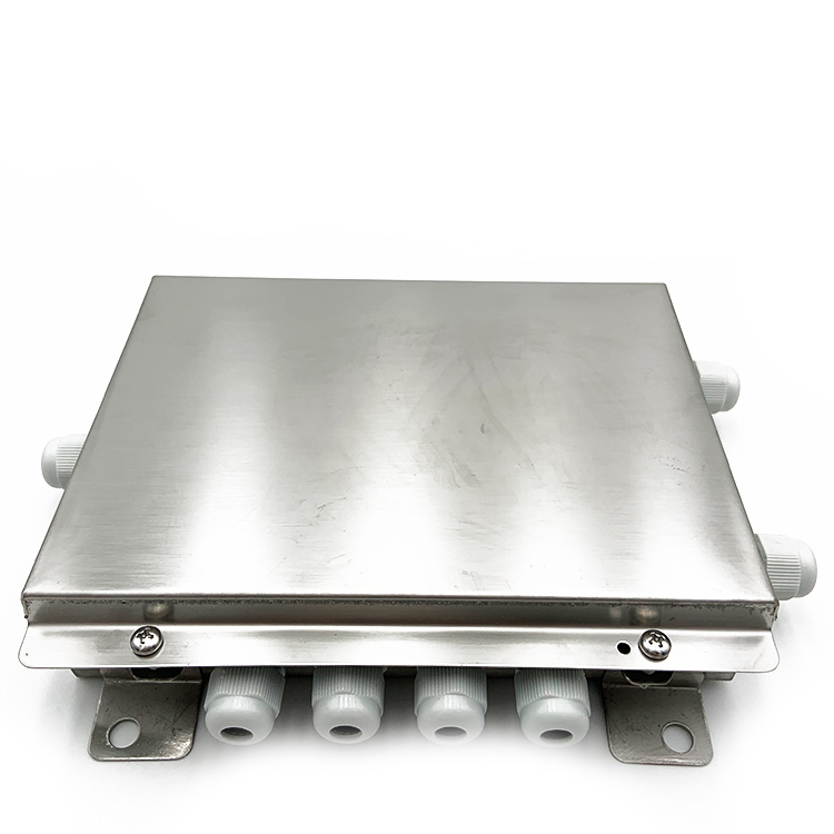 Santwell - JBD -10 10 formas en que la salida digital conecta 10 piezas de carga de carga de carga utilizada Caja de unión de acero inoxidable de escala de peso Caja de unión digital 10