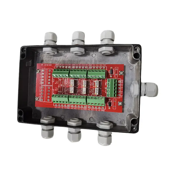 Santwell - Waterproof Heat Resistant Aluminum Enclosure Box Junction Is Used To Connect Sensors And Weighing Instruments Junction Box 1