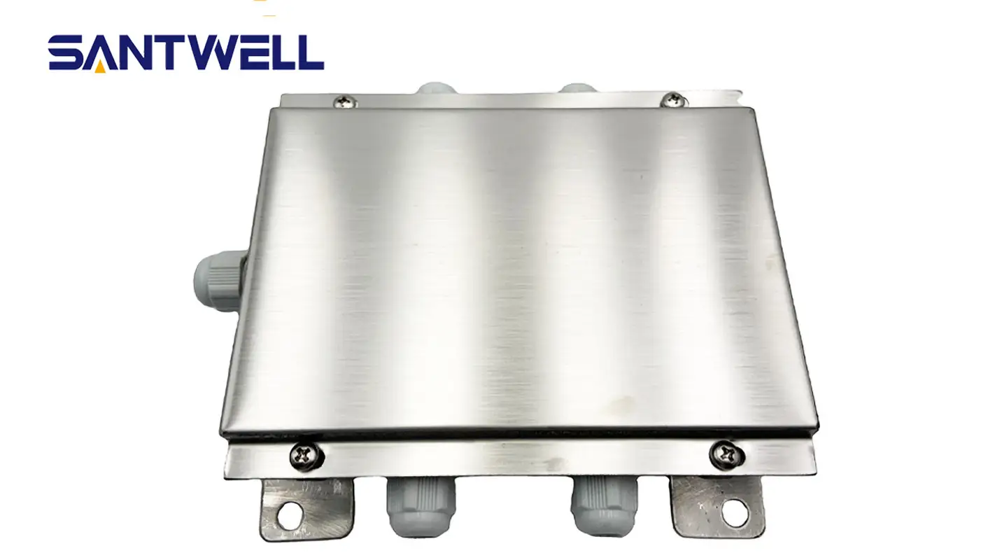 JBG-4 en acier inoxydable robuste bon boîtier de performance anti-ingérence boîte de jonction analogique métallique Santwell 1