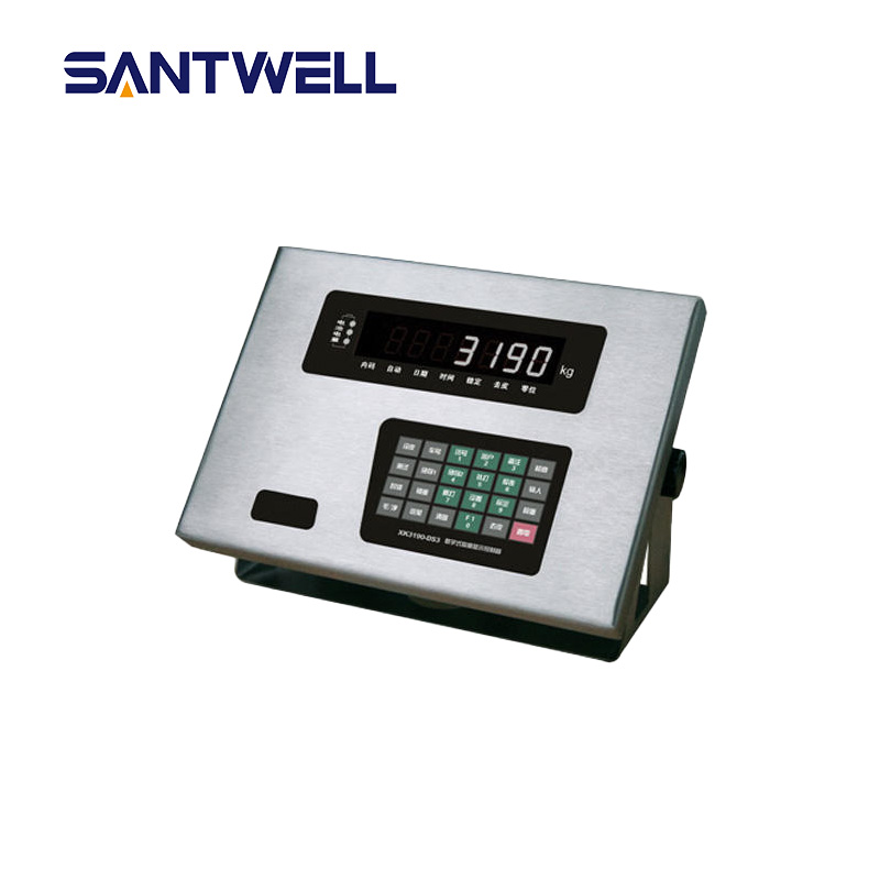 Controlador de peso de camión OIML de alta velocidad Indicador digital de acero inoxidable DS3 2