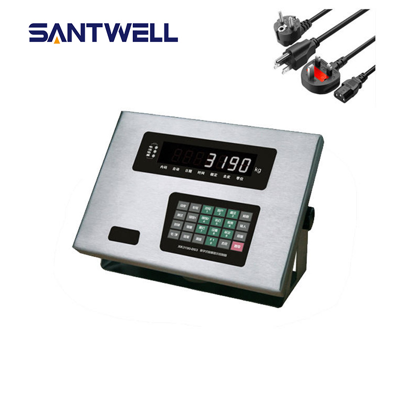 Controlador de peso de camión OIML de alta velocidad Indicador digital de acero inoxidable DS3 3