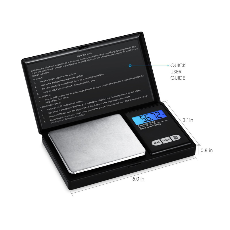 JS-258 Laboratorio de ventas en caliente Multipropósito Multipropósito Preciso Conveniente Cocina Digital Escala portátil Santwell 13