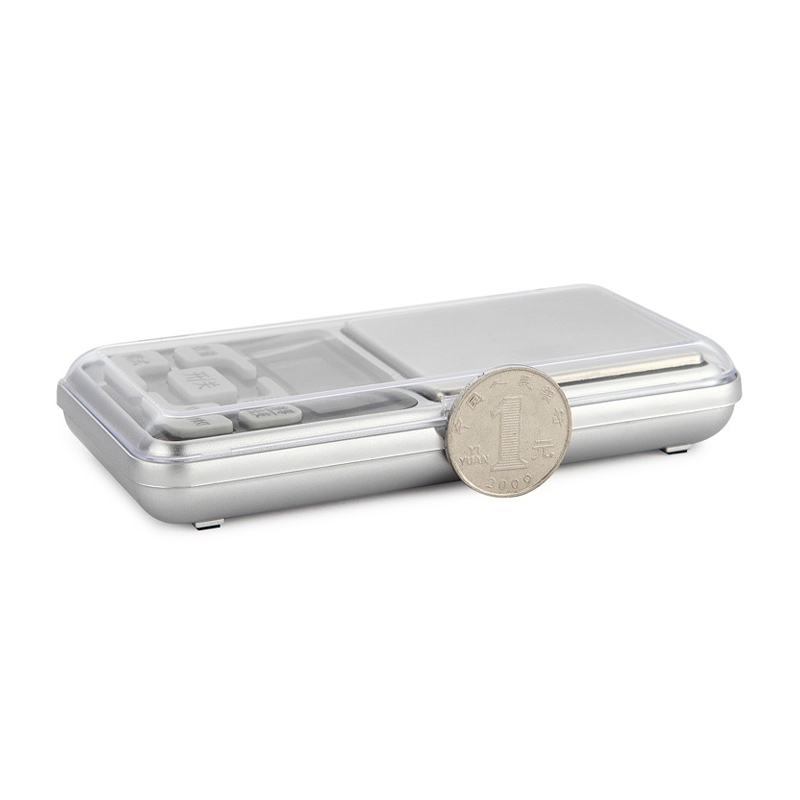 JS-668 Barato al por mayor 0.1g Precisión Joya ABS Diamantes Diamantes Slim Pocket Digital Scale de cocina Santwell 10