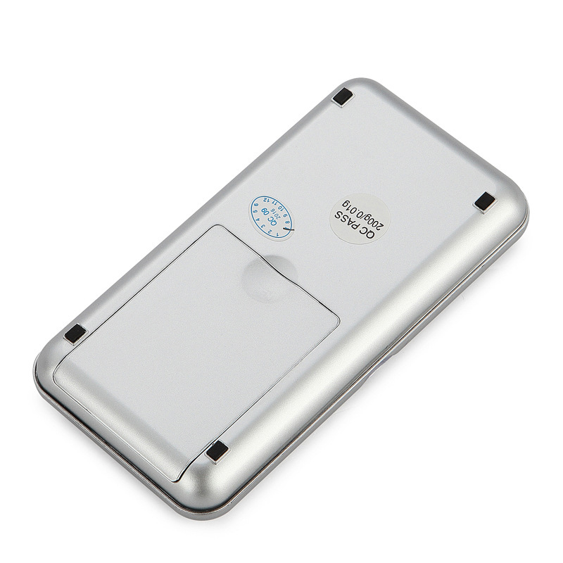 JS-668 Barato al por mayor 0.1g Precisión Joya ABS Diamantes Diamantes Slim Pocket Digital Scale de cocina Santwell 11