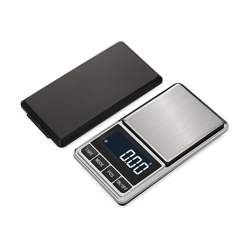 JS-888 Pesaje de acero inoxidable Joya de bolsillo digital barato Mini escala eléctrica Escala de pesaje Santwell 11