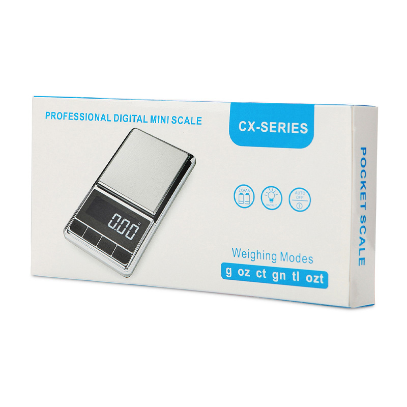 JS-888 Pesaje de acero inoxidable Joya de bolsillo digital barato Mini escala eléctrica Escala de pesaje Santwell 15