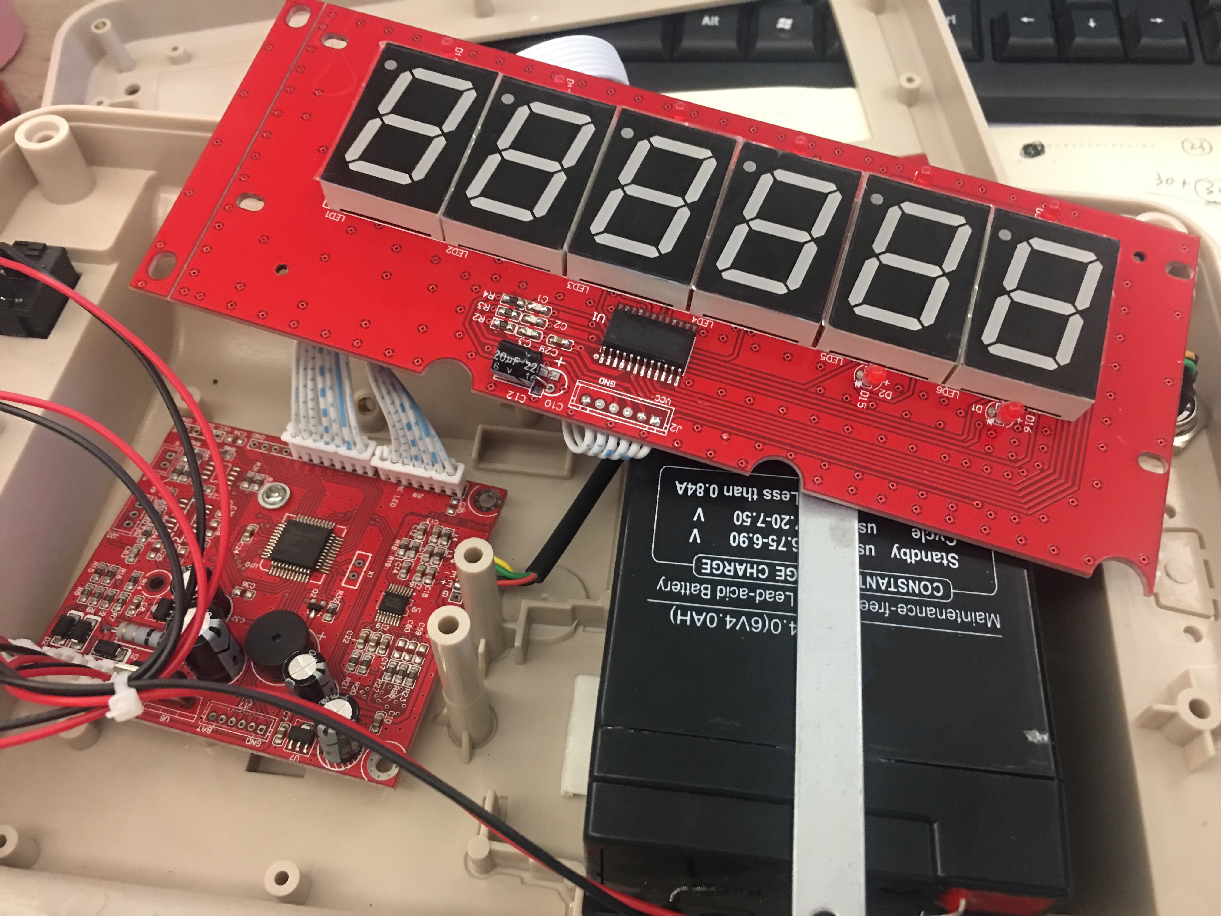 Santwell - Indicador de Yaohua XK3190 e Indicador LOCOSS LP7516 LP7553 Circuit Board PCB SK210 PCB Otros 10