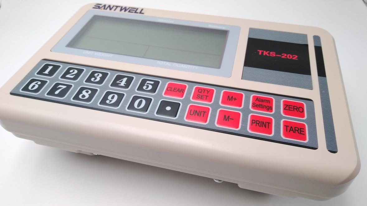 SANTWELL - TS8002 150 kg/300 kg a escala de tamaño personalizable Plataforma de celda de carga escalas de pesaje de 500 kg a escala de plataforma industrial 18