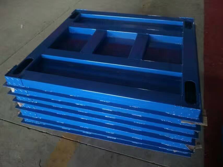 SANTWELL - 1T 2T 3T PISO Escala de acero Piso industrial Escala de pesaje Plataforma digital para escala digital para camiones Escala / escala de piso 11