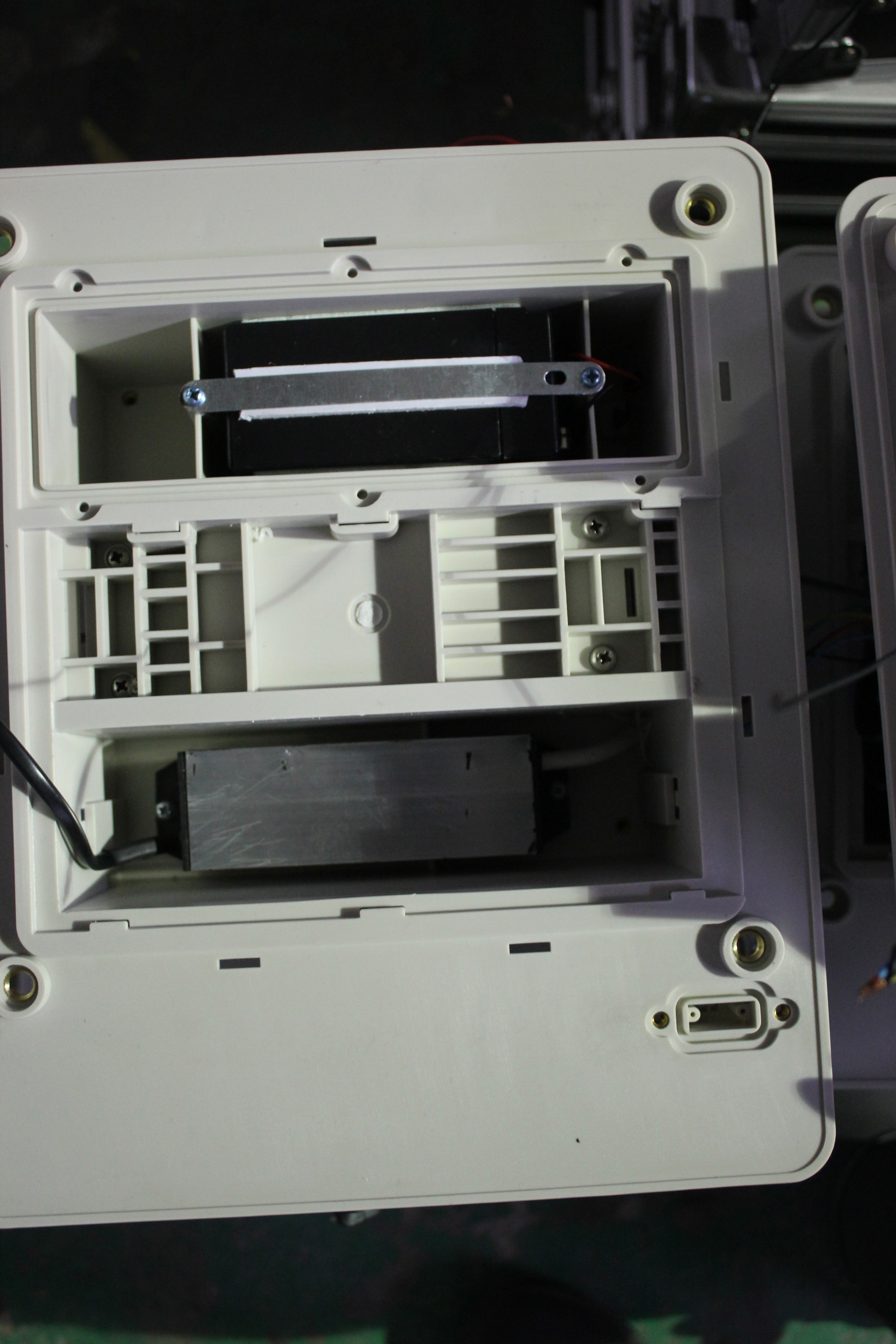 SANTWELL - Medicina de plástico digital de pantalla de doble pantalla WFA Besaje de balance de escala impermeable 13