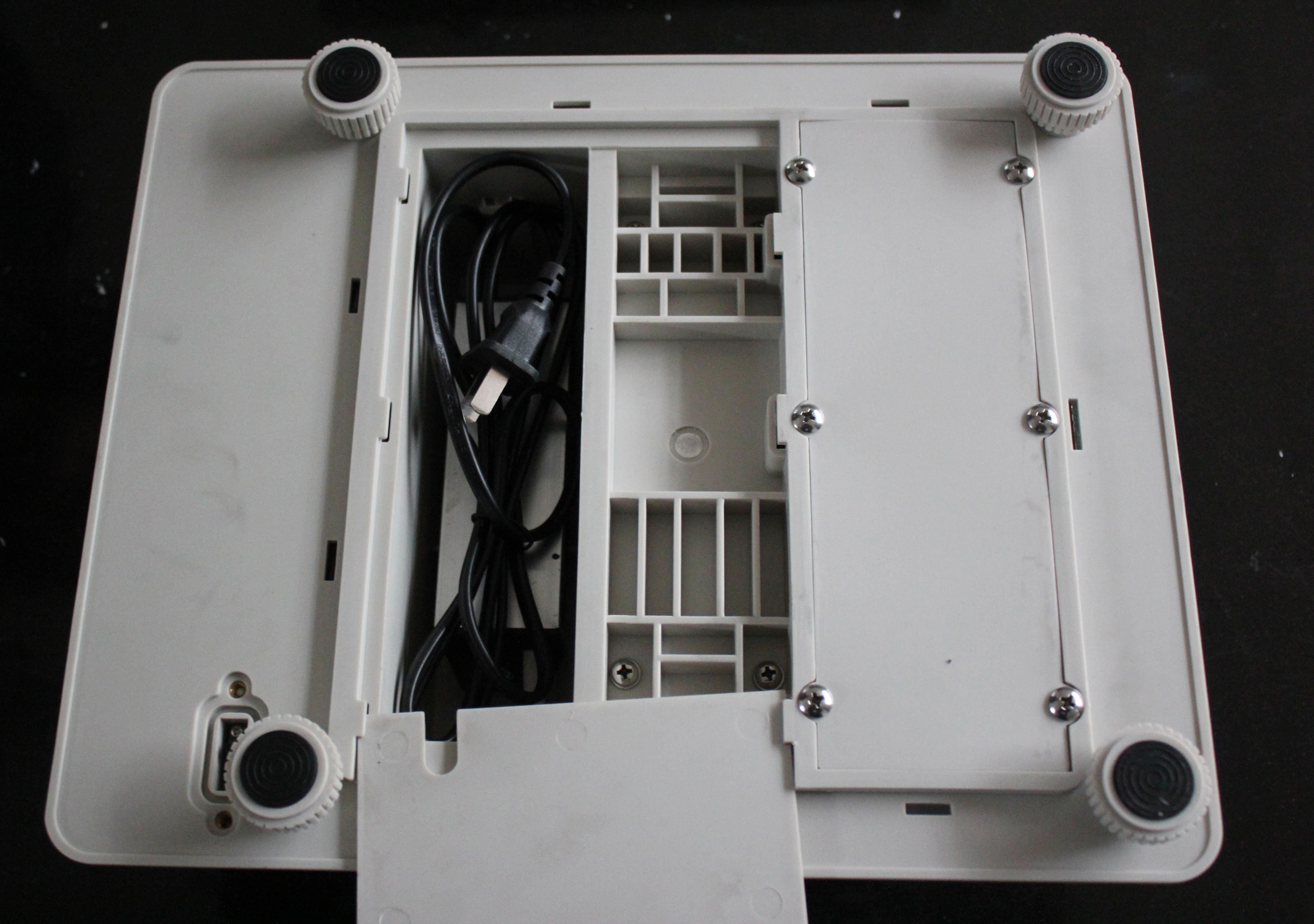 SANTWELL - Medicina de plástico digital de pantalla de doble pantalla WFA Besaje de balance de escala impermeable 12