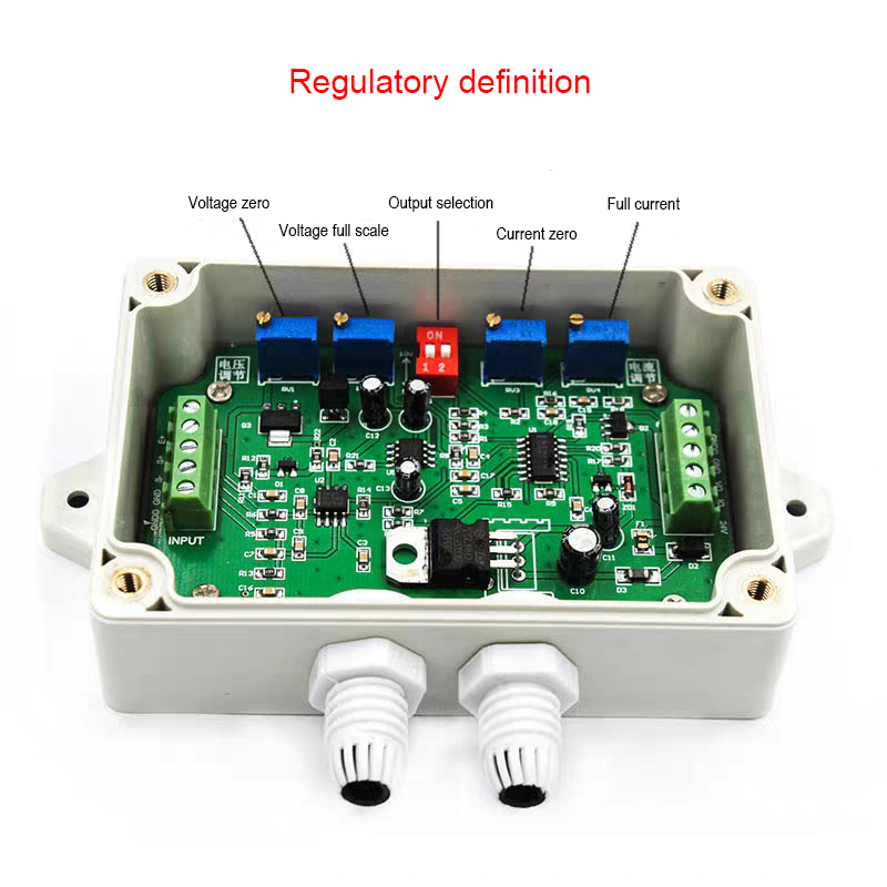 Santwell - BSQ01 Transmisor de peso de capacidad de carga fuerte impermeable para varios sensores de deformación Escala superior 6