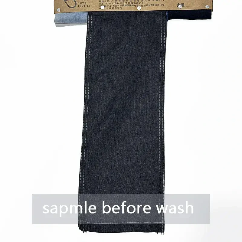 297A-3# 11.85oz soft thick heavy stretch pants jean denim fabric wholesale 6