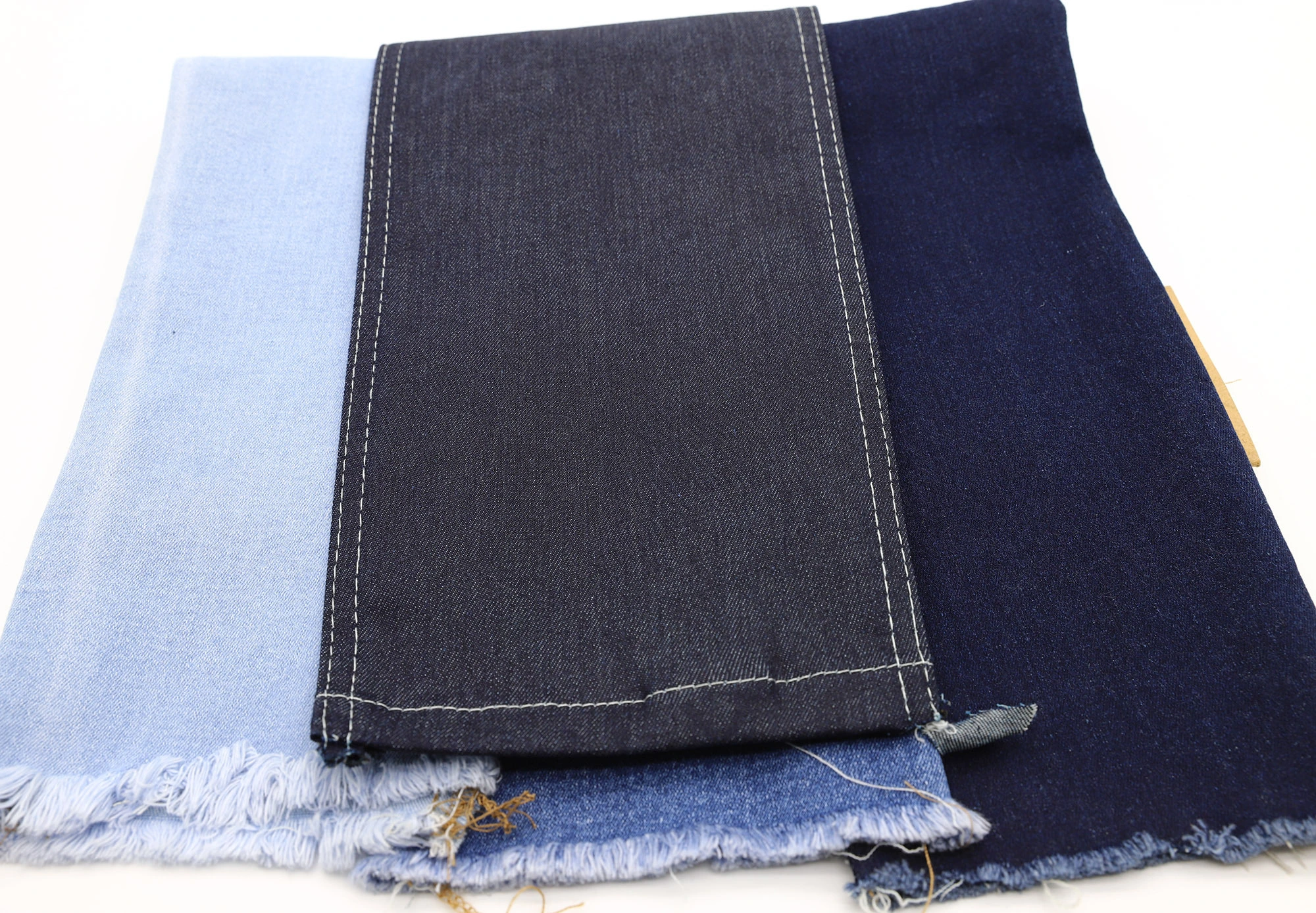 205A-13 super stretch denim fabric with 64%cotton  30.5S%poly  3.5%spandex   1%other 9