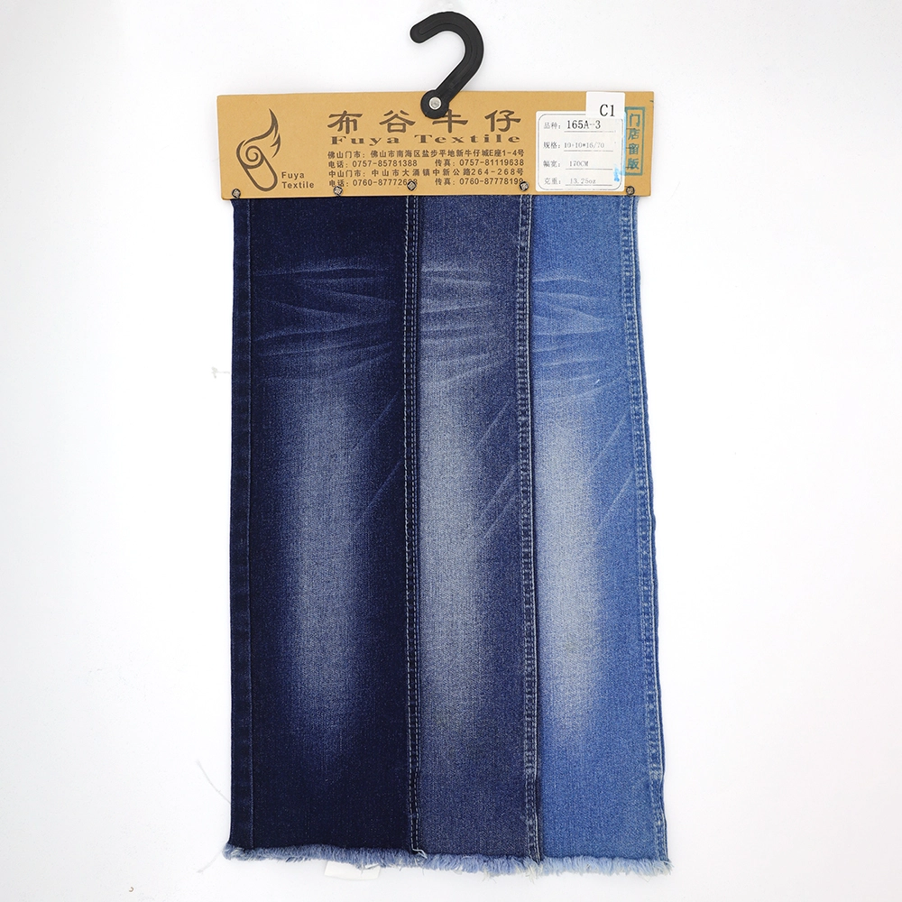 10oz hot sale 165A-3 spandex stretch denim fabric 1