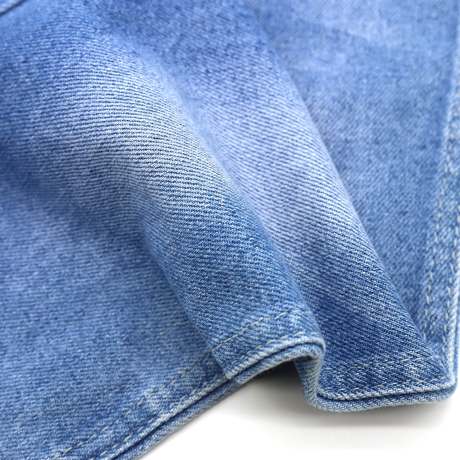 T230A-2 71%Cotton  25%Poly   3.5%Viscose  0.5%Spandex Kids denim fabric with Stretch 9