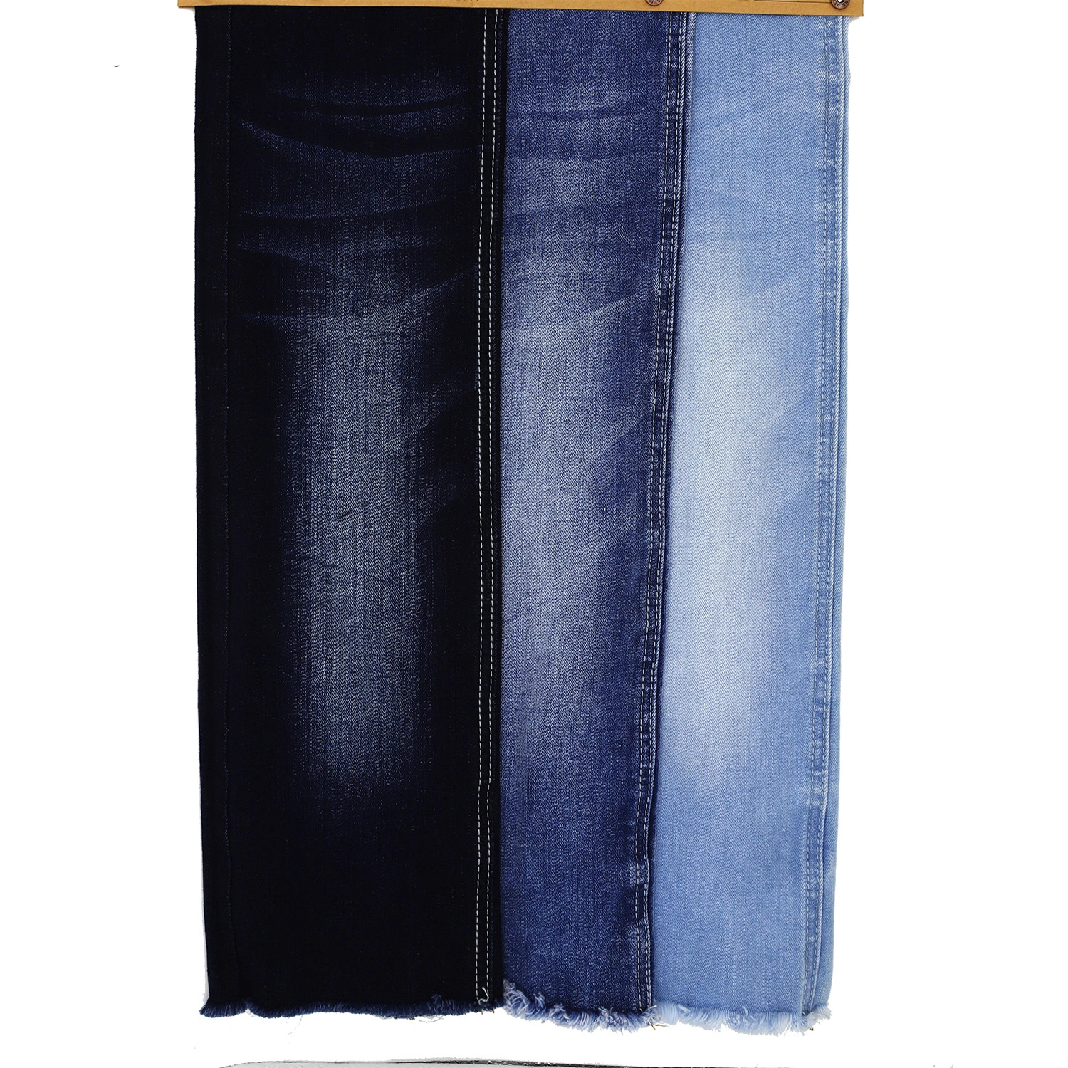 308A-13 Super stretch denim fabric with 68.5%Cotton  28%Poly 3.5%Spandex 3