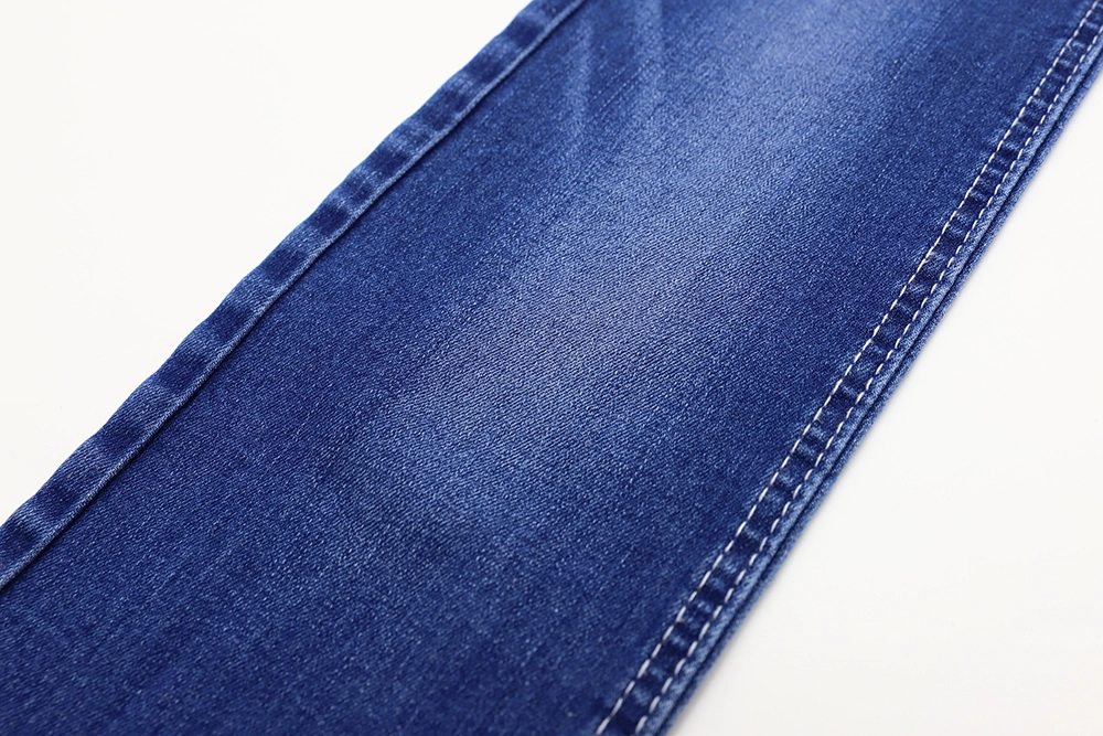 155C-3 Wholesale Indigo Soft High Stretch Cotton Good Quality Denim Fabric Supplier 6