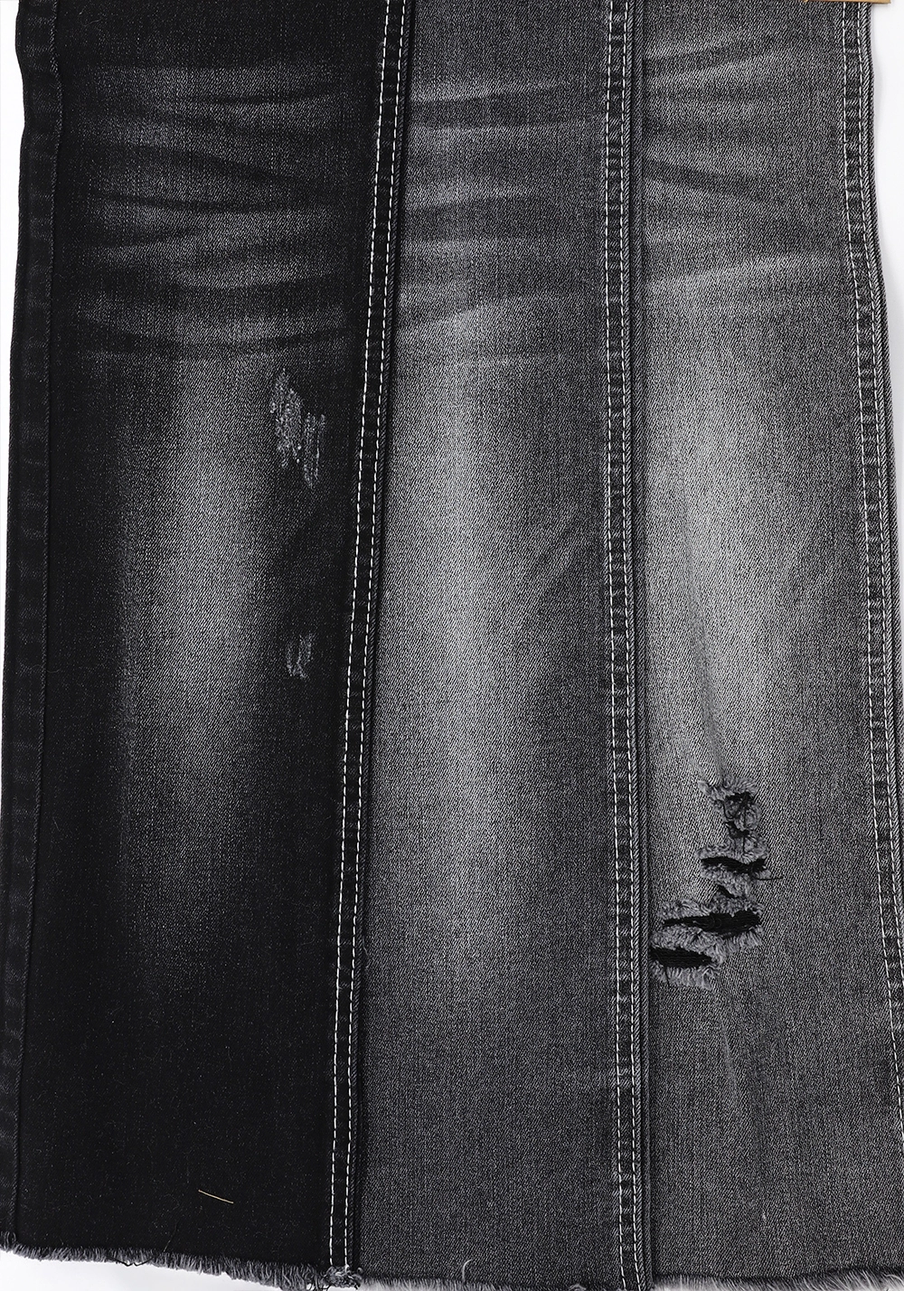 165B-3B  9.44OZ stretch slub denim fabirc with 68%Cotton 30%Poly  2%Spandex 2