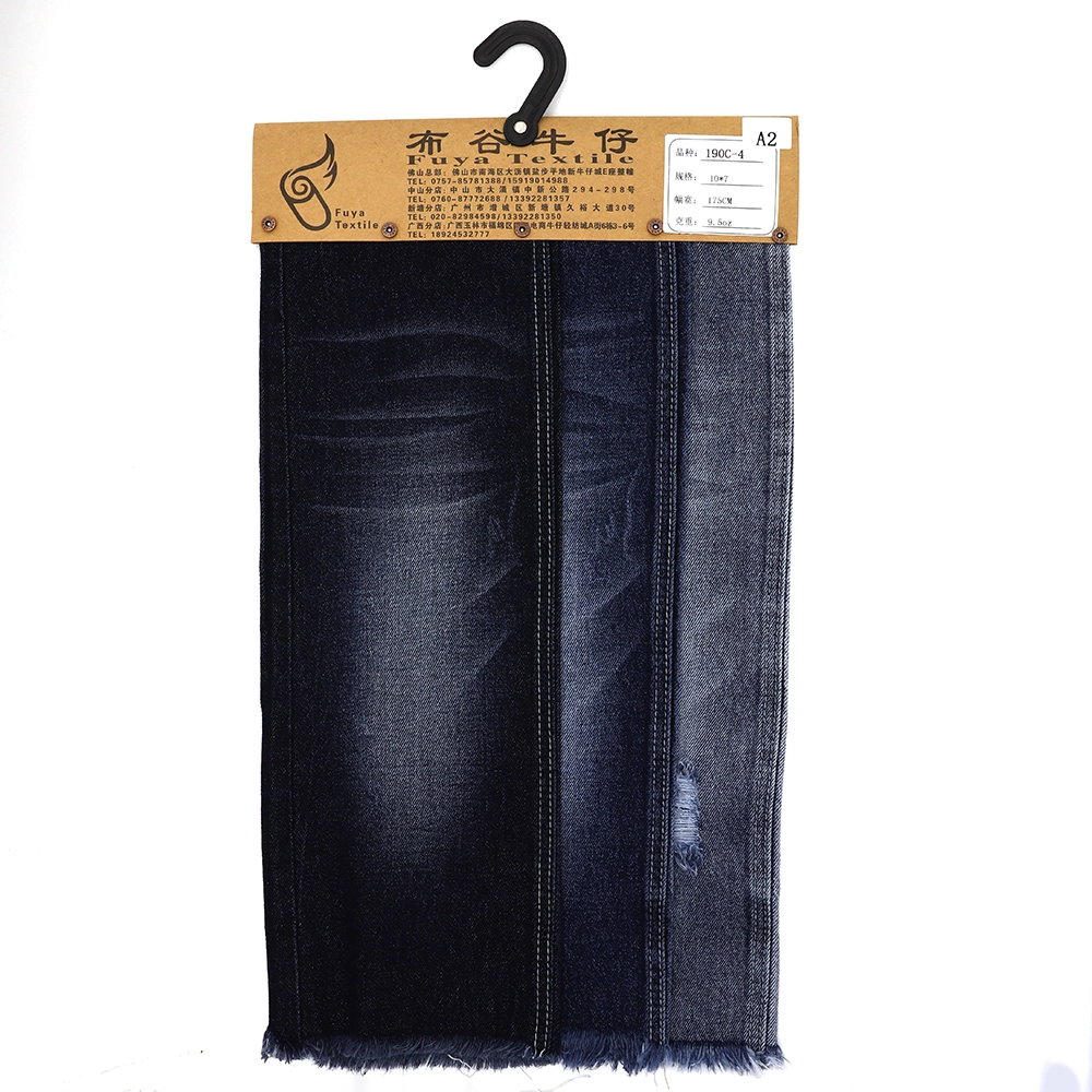 190C-4  Cotton denim fabric with 99%Cotton   1%other 1