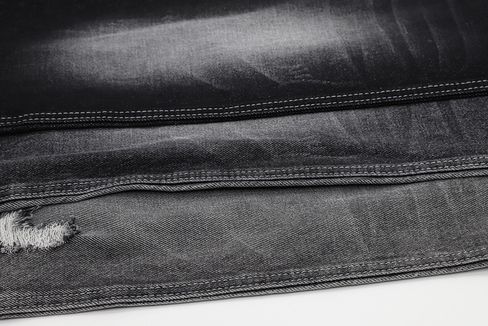 190H-4 Non-Stretch  Cotton denim fabric with 99%Cotton 1%other 3