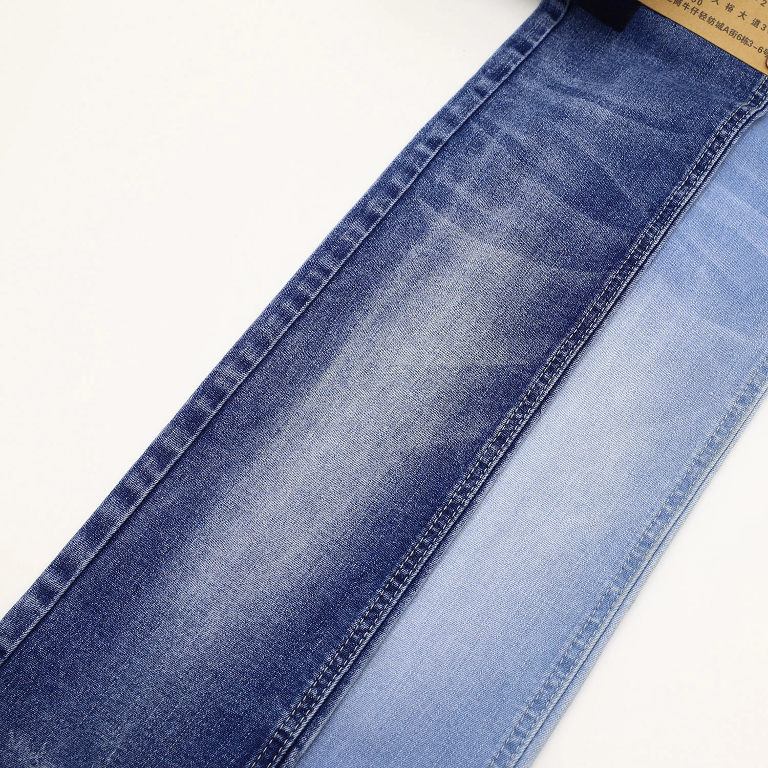 216A-3  8.18OZ stretch slub denim fabric with 68%Cotton  30%Poly 2%Spandex 6