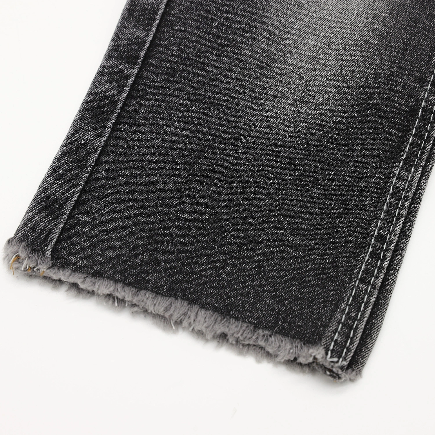 205H0-7H 10oz black denim fabric stretchable with spandex 4