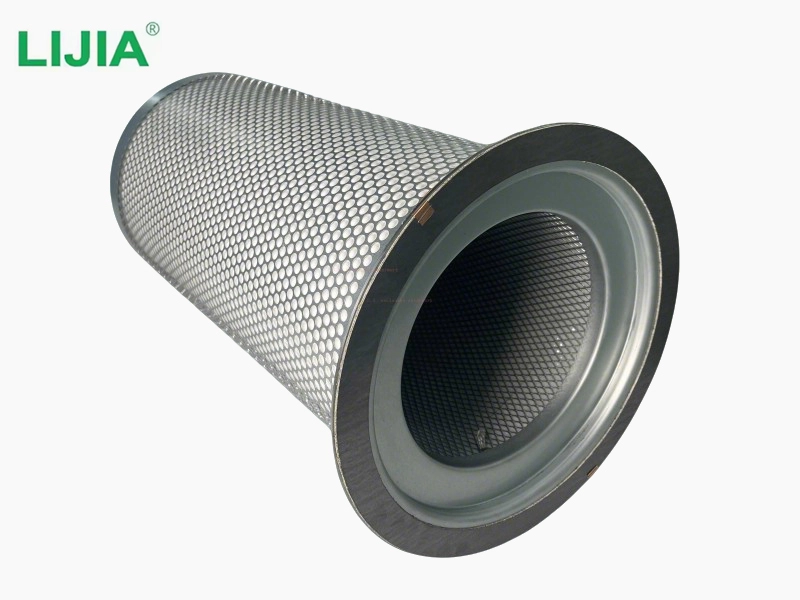 Kecekapan Tinggi Minyak Minyak Pemisah Pemampat Udara Penapis Fiberglass Udara 1