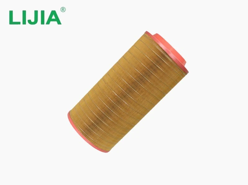 Horizontal Air Compressor Filter Industrial High Efficiency ISO9001 1