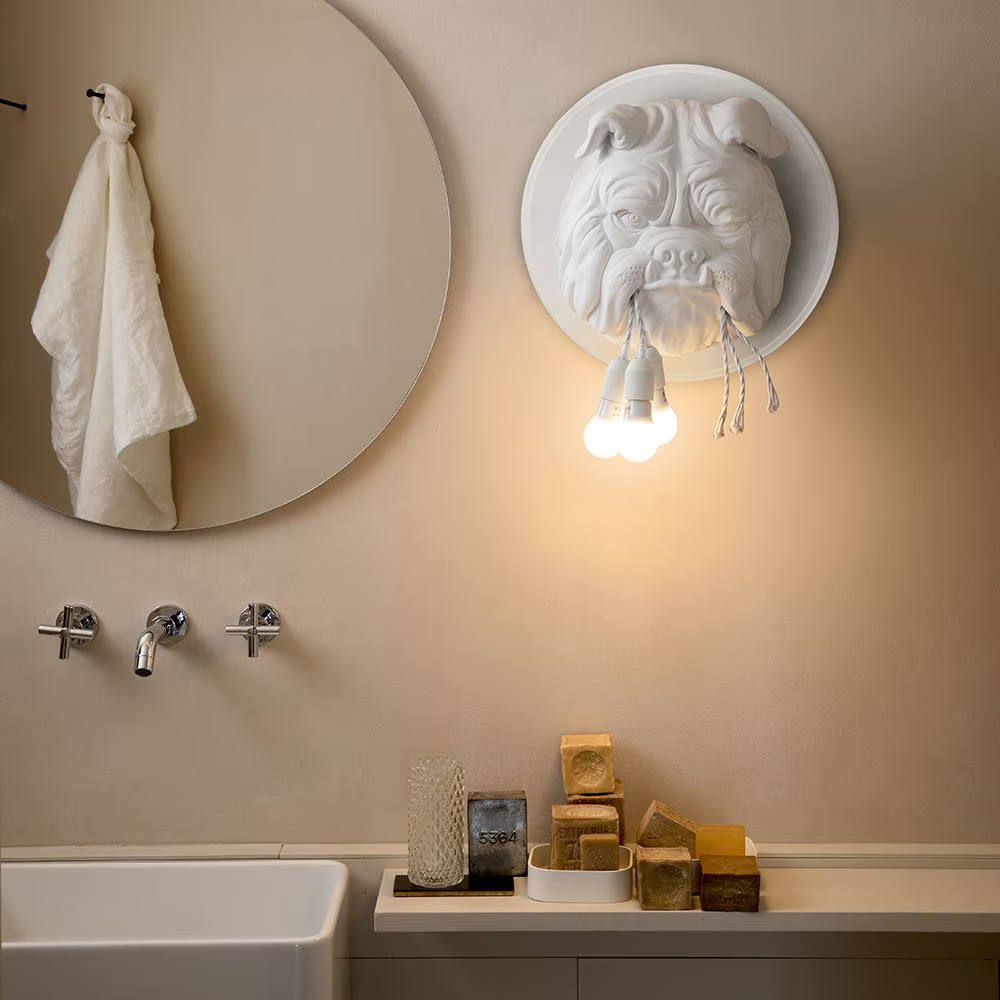 Креативные и персонализированные настенные светильники в виде голов животных. 1