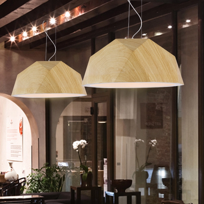 Lustre rond à facettes post-moderne, plafonnier de luxe en résine et aluminium pour maison, villa, hall d'entrée, café ou restaurant 1