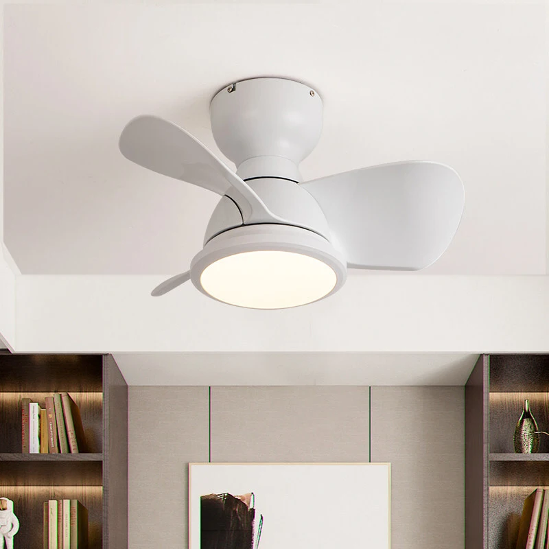 Ventilateur de plafond encastré avec éclairage, modèle moderne et discret avec panneau LED intégré pour petites pièces HTD-D06-840 1