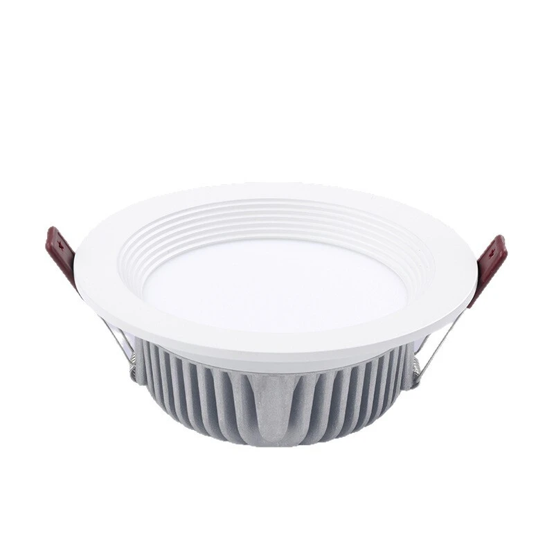 Downlight LED empotrable antideslumbrante de 5 W con diámetro exterior de 100 mm y orificio de corte de 70-85 mm para dormitorio, cocina y oficina (HTD-Q3A-25-63). 1