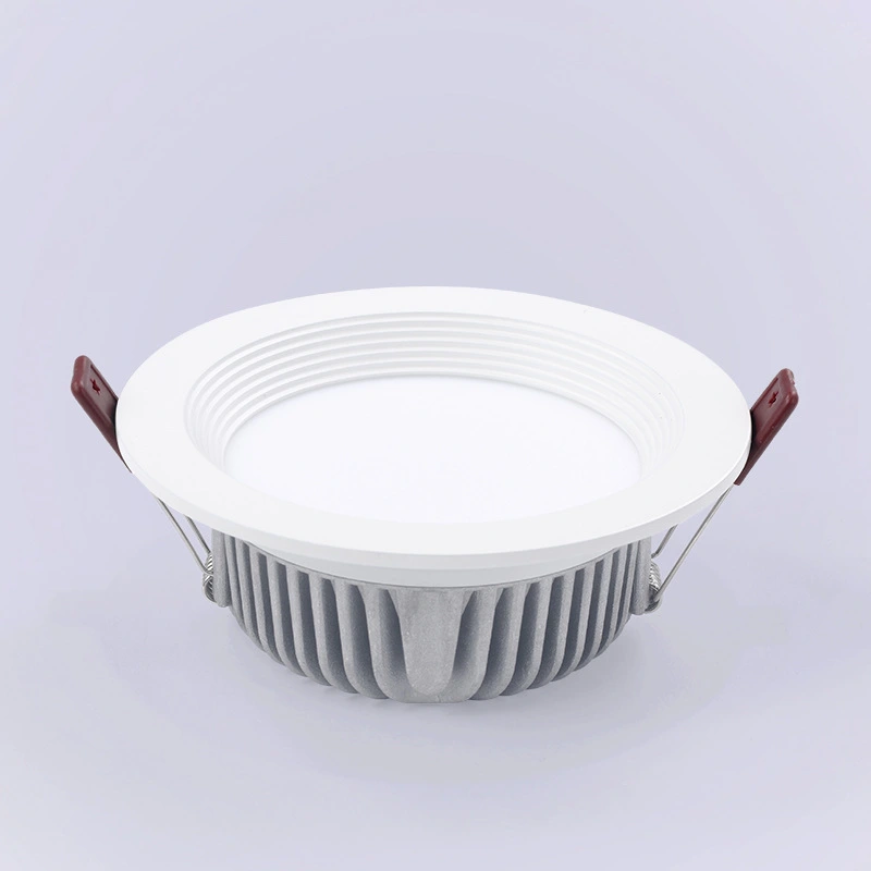 Downlight LED empotrable antideslumbrante de 7 W, 110 mm de diámetro exterior, recorte de 85-95 mm, para uso doméstico y comercial HTD-Q3A-30-69 1