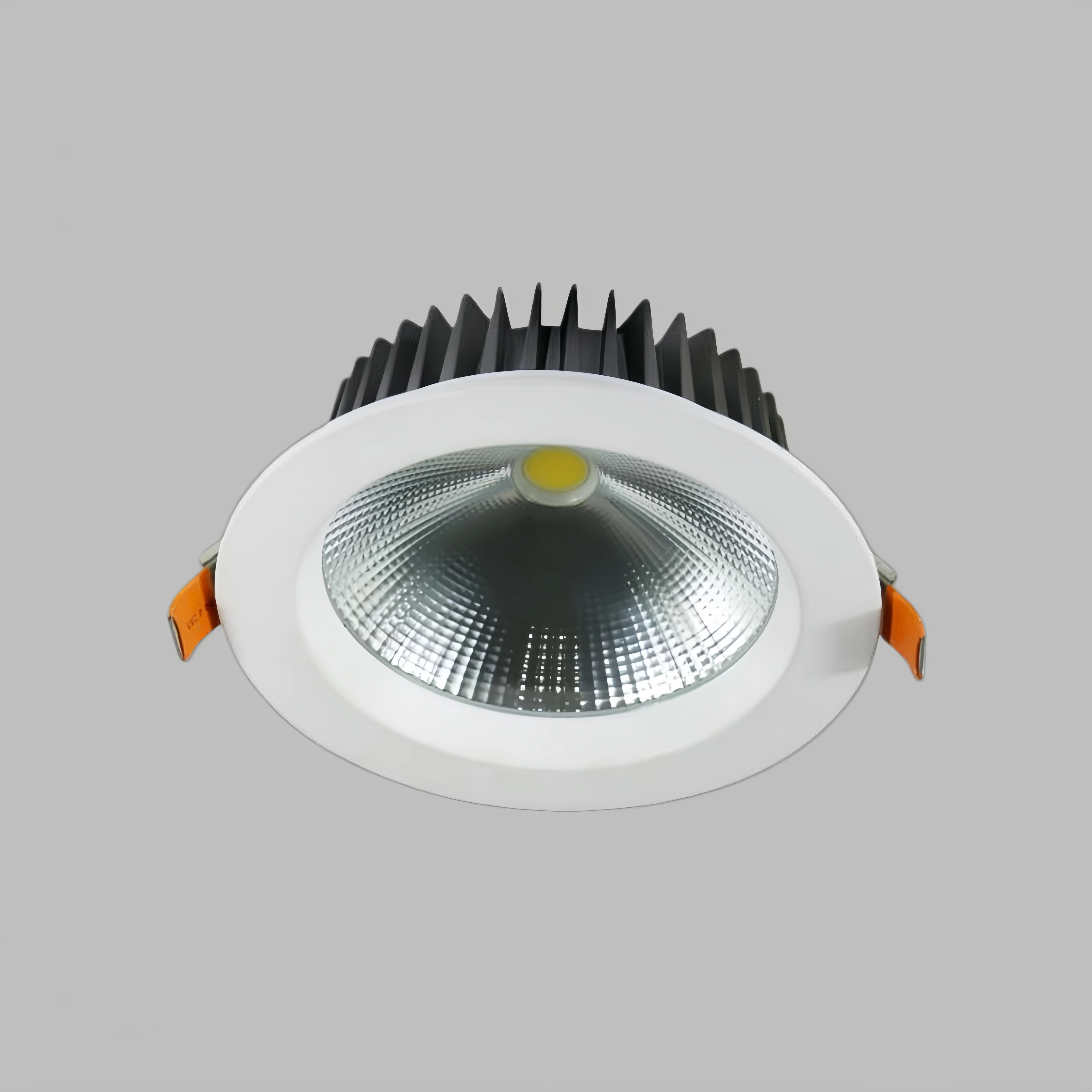 Downlight LED COB empotrable de estilo clásico premium, 115 mm de diámetro exterior, recorte de 95-100 mm, 10 W, Home &amp; Engineering Preferred HTD-Q2C-30-153 1