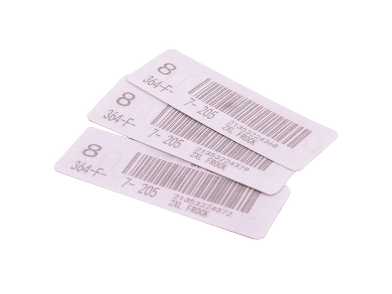 Custom Logo Printed Fabric RFID Laundry Tags 1