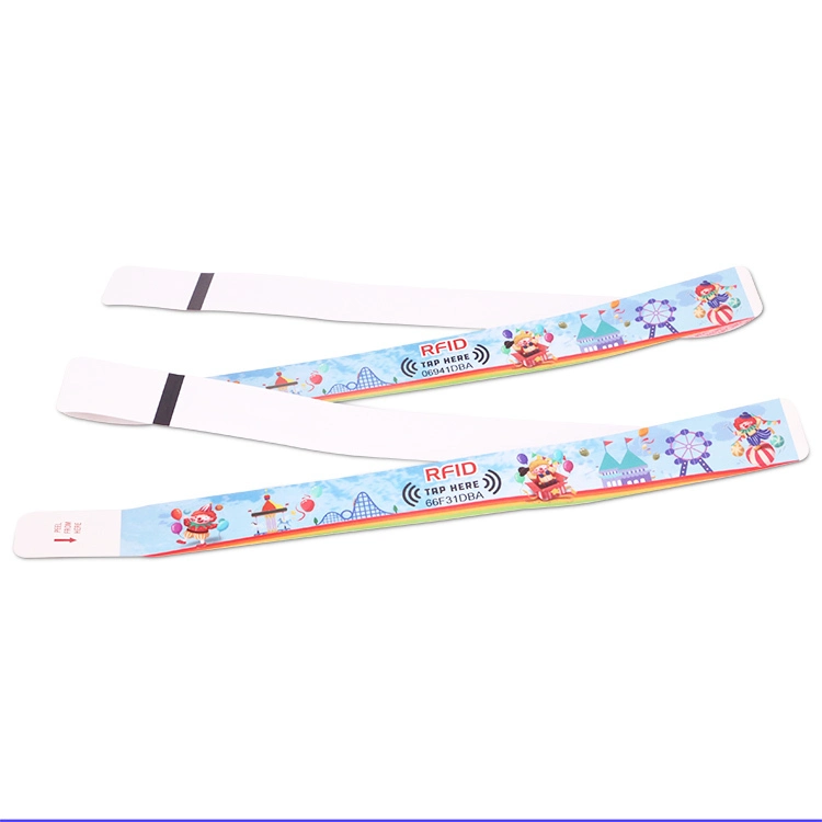 MIFARE 1K RFID Paper Wristband for Secure Event Access 1